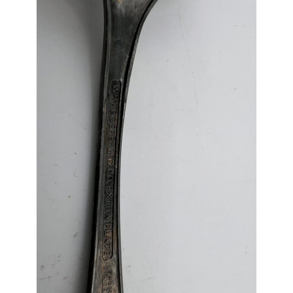 Vintage WM Rogers MFG Co. Extra Plate Silverplated Fork & Spoon - Lot of 2 - Picture 6 of 8